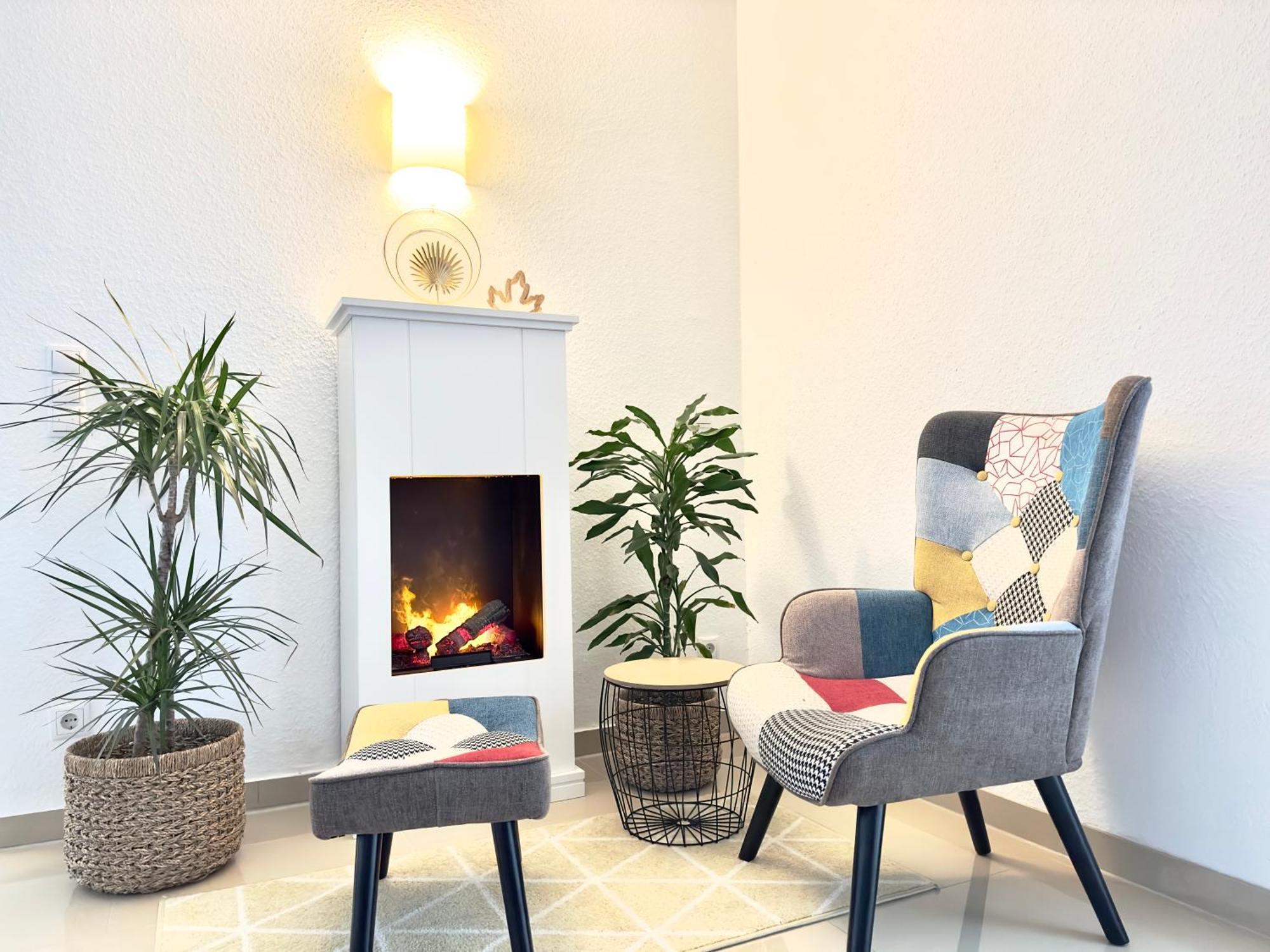 Mein Apartment Flowers Mit Kamin, Bis 10 Personen Frankenthal  Exterior photo
